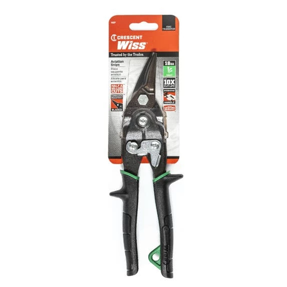 Crescent Tools Wiss 9-3/4" Compound Action Straight And Right Cut Aviation Snips M2P - Image 2